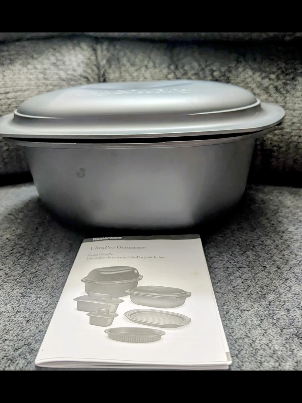 Tupperware UltraPro Ovenware Lid in Black